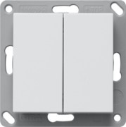 Funk-Wandsend. batterielos 2fach reinweiß matt 242227 