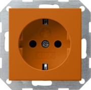 SCHUKO Steckdose orange 272602 