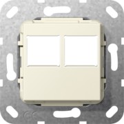 MJ RJ 45 2fach für LexCom Einsatz cremeweiß 562901 