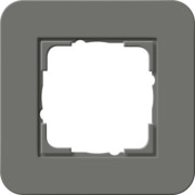 Abdeckrahmen 1fach Dklgrau/Anthrazit 0211423 