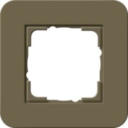Abdeckrahmen 1fach Umbra/Anthrazit 0211426 