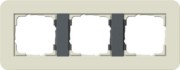 Abdeckrahmen 3fach Sand/Anthrazit 0213427 