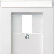 Zentralplatte TAE rws m.Schriftf.,System55 087627 