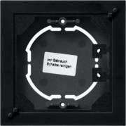 AP-Gehäuse 1f. flach schwarz 0219005 