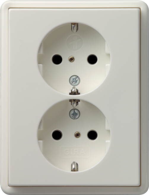Schuko-Doppelst.dose rws 078340 