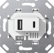 USB-Spannungsversorgung 2f TypA/C Einsatz ws 234900 