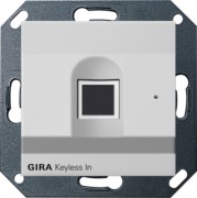 Keyless-In-Fingerpr.Leser grau 2617015 