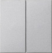 Wippe 2-fach Alu 537026 