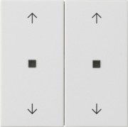 Wippe 2-fach Reinweiß 538627 