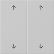 Wippe 2-fach Grau 5387015 