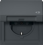 Steckdose KD TX-44 Anthrazit 445467 
