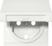 Abd. SCHUKO-Steckd. KD Reinweiß 492203 