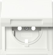 Abd. SCHUKO-Steckd. KD Gira TX_44 Reinweiß 492266 
