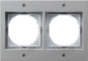 Abdeckrahmen 2f.alu TX44 021265 