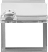 Zentralplatte Klappd. alu verschliessbar,TX44 069465 