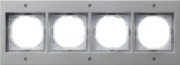 Abdeckrahmen 4f.alu TX44 021465 