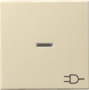 Wippe Kontrollf. cws-gl +Symbol Steckdose 020901 
