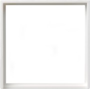 Adapterrahmen rws-gl quadr. 50x50mm S.55 028203 