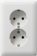 Schuko-Doppelst.ds. rws-gl kompakt 078203 