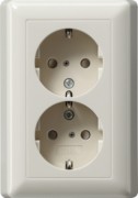 Schuko-Doppelst.ds. cws-gl 078301 