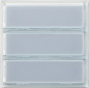 Ruftaster für Türstation 3fach weisse LEDs 126300 