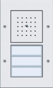 Türstation AP 3fach reinweiß 126766 