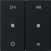 Wippe 2f Audiostrg Schwarz m 5384005 