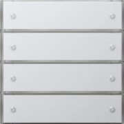 KNX Tastsensor 3 Komfort 4-fach, rws 2034112 