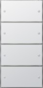 KNX Tastsensor 3 Komfort 4.fach, (2+2) rws 2035112 