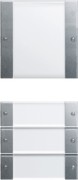 Wippenset 4-fach alu 213426 