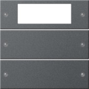 Wippenset 2fach Plus System 55 Anthrazit 219228 