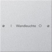 Wippenset 1-fach beschr. Sys.55 F Alu 220126 