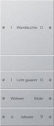 Wippenset 4-fach beschr. Sys 55 F Alu 220426 