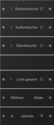 Wippenset 6-fach beschr. Sys 55 sw 2206005 