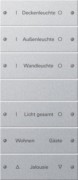 Wippenset 6-fach beschr. Sys 55 F Alu 220626 