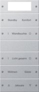 Wippenset 5-fach beschr. Sys 55 F Alu 221526 