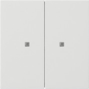 Taster Wippe KNX, 2f, Reinweiß 5173112 