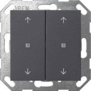 Taster Wippe KNX, 2f, Anthrazit 517428 