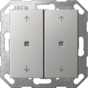 Taster Wippe KNX, 2f, Edelstahl 5174600 