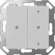 KNX Taster Wippe 2f gr unbedruckt/Pfeile 5175015 