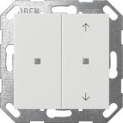 KNX Taster Wippe 2f rws unbedruckt/Pfeile 517527 