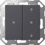 KNX Taster Wippe 2f anth unbedruckt/Pfeile 517528 