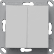 Wandsender 2-fach Grau 2462015 