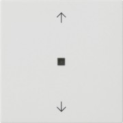 KNX RF Bedienaufsatz 1-f. Reinweiß 510527 