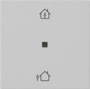 KNX RF Bedienaufsatz 1-f. Grau 5106015 