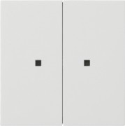 KNX RF Bedienaufsatz 2-f. Reinweiß 5107112 