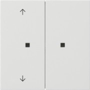 KNX RF Bedienaufsatz 2-f. Reinweiß 5108112 