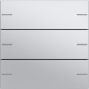 Wippenset 3-fach Tastsensor Alu 575326 