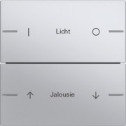 Wippenset 2-fach indiv. Tastsensor Alu 576226 