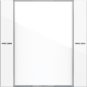 Wippenset 1-fach BSF Tastsensor Reinweiß 577103 